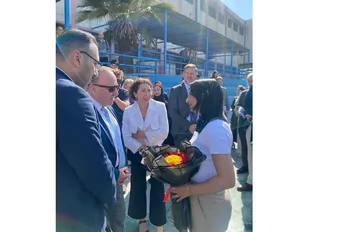 "مدير الشؤون الفلسطينية" يستقبل وزيرة التعاون الاقتصادي والتنمية الألمانية