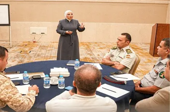 جانب من أولى ورشات مركز الملك عبد الله الثاني للتميز التشاركية لمناقشة وصياغة استراتيجيته للأعوام 2026–2028