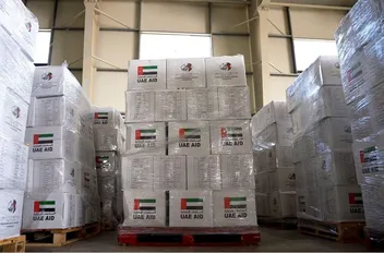 الإمارات تواصل إسقاط المساعدات جواً في غزة