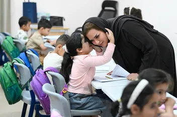 عام دراسي جديد لأطفال من غزة في مدينة الإمارات الإنسانية