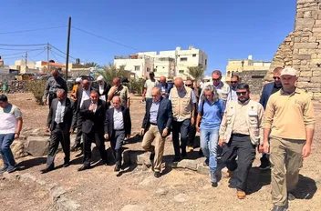 وفد وزاري يطلع على الواقع الخدمي والبيئي في الأزرق
