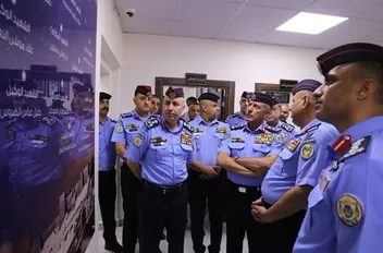 افتتاح مركز أمن الكرك الغربي ومحطة دفاع مدني دبة حانوت
