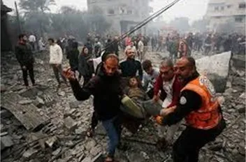 شهداء ومفقودون بقصف الاحتلال لمنزل غرب غزة

