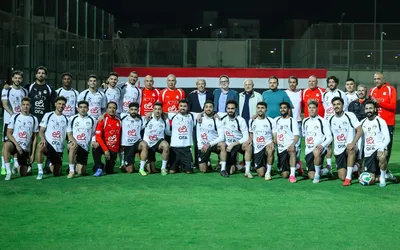 هيثم حسن ينضم لمعسكر المنتخب استعداداً لودية روسيا.. وسفير كندا يزور المران 