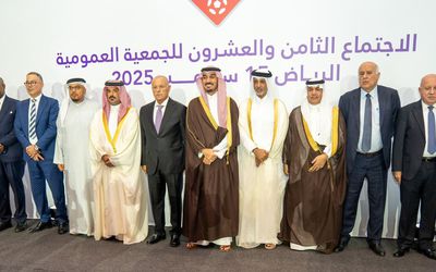 تزكية أبو ريدة نائبا أول لمجلس إدارة الاتحاد العربي لكرة القدم