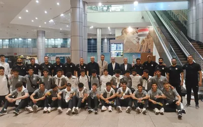 اتحاد الكرة ووزارة الرياضة يستقبلان بعثة منتخب الناشئين بعد إنجاز برونزية الأمم الأفريقية
