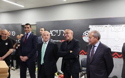 وزير الرياضة وأبو ريدة يدعمان المنتخب الوطني بعد ودية روسيا