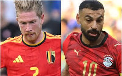 (حمى البداية) ,, شعار منتخب مصر في صدامه القوي أمام منتخب بلجيكا في مستهل مشواره بالمونديال