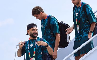 وصول بعثة منتخب مصر إلى أتلانتا استعداداً لمواجهة الأرجنتين