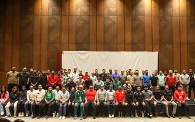 الجهازان الفنيان لمنتخبي الناشئين والشباب يحضران ورشة العمل لتحليل الأداء باتحاد الكرة 