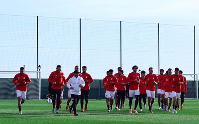 منتخب مصر يواصل تدريباته استعداداً لمواجهة بنين  