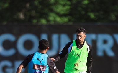 منتخب مصر يخوض تدريبه الرئيسي بإستاد هانتينجتون بانك استعداداً لودية البرازيل 