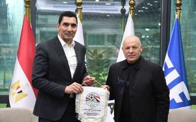 هاني أبو ريدة يهنئ جوهر نبيل بانتخابه رئيسًا للجنة الحكومية الدولية للتربية البدنية والرياضة باليونسكو