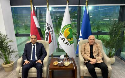 أبو ريدة يستقبل وزير الشباب والرياضة الجزائري