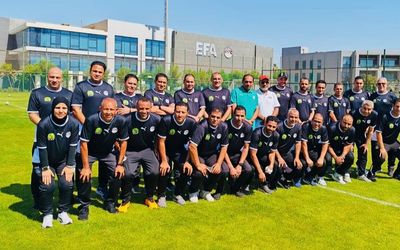 مدربو دبلومة التدريب الأفريقية A7 يتسلمون شهاداتهم من "كاف"