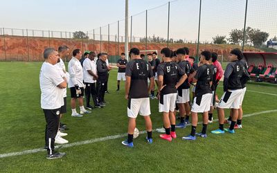 منتخب الناشئين يواصل تدريباته استعدادًا لمواجهة كوت ديفوار في كأس الأمم الأفريقية