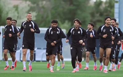 إلغاء مران منتخب مصر بعد ساعة بسبب عاصفة رعدية.. واستكمال المران في "الجيم" استعداداً للأرجنتين 