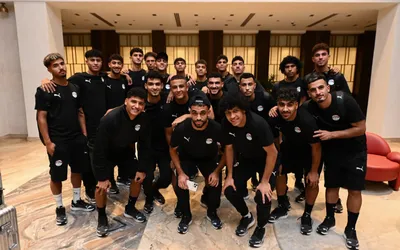بعثة المنتخب الوطني تحت 20 سنة تغادر إلى تشيلي لخوض منافسات كأس العالم