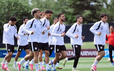 منتخب مصر يخوض تدريبه الأول في "سبوكين" استعداداً لمواجهة بلجيكا 
