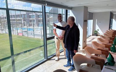 أبو ريدة يتابع التجهيزات النهائية لاستقبال المنتخب الوطني بمركز المنتخبات