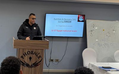 طبيب منتخب الناشئين: اتحاد الكرة يوفر أحدث الأجهزة المتخصصة قبل خوض التصفيات الأفريقية