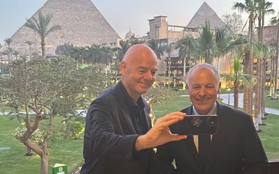 الاتحاد المصري يؤكد دعمه ترشح إنفانتينو لفترة جديدة برئاسة فيفا