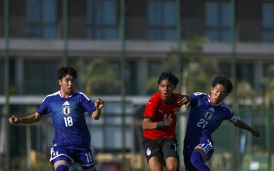 منتخب الناشئين يتعادل مع اليابان 2/2 ودياً 