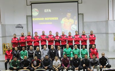 أوسكار رويـز يقود معسكر تطوير حكام الصعيد فى إستاد سوهاج