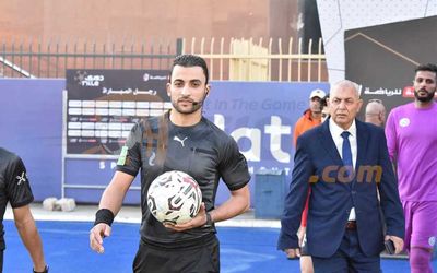 ناصف حكماً للقاء بتروجت وبيراميدز في ربع نهائي كأس مصر