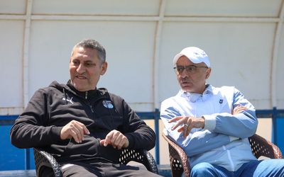 منتخب الناشئين يختتم تدريباته لمواجهة المغرب.. ودرويش يحفز اللاعبين 