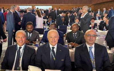 أبو ريدة ووفد الاتحاد المصري يشاركون بكونجرس "فيفا" رقم 76 في كندا