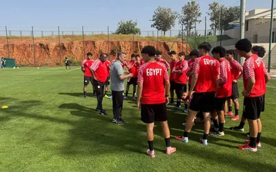 منتخب الناشئين يستأنف تدريباته استعدادًا لمواجهة كوت ديفوار بكأس الأمم الأفريقية