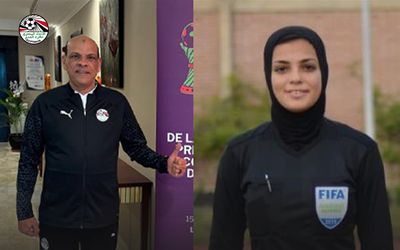 ختام معسكر حكام أمم أفريقيا للسيدات بمشاركة  السيد مراد ويارا عاطف