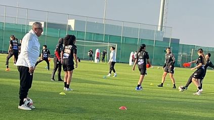 جانب من التدريبات