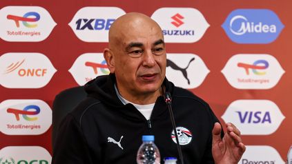 حسام حسن المدير الفني لمنتخب مصر - ارشيفية