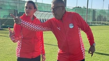 مران منتخب الكرة النسائية