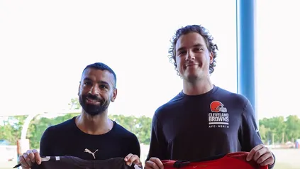 محمد صلاح و اندريه شميد