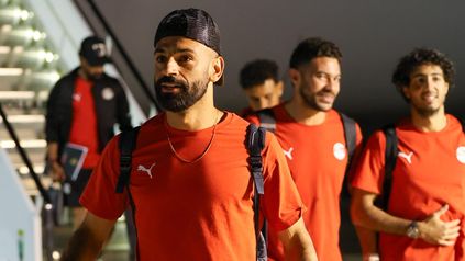 بعثة منتخب مصر تصل إلى دالاس