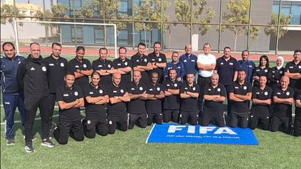 صورة جماعية للمحاضرين ومعدى اللياقة البدنية