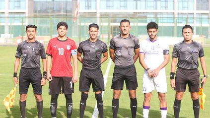 جانب من المباراة