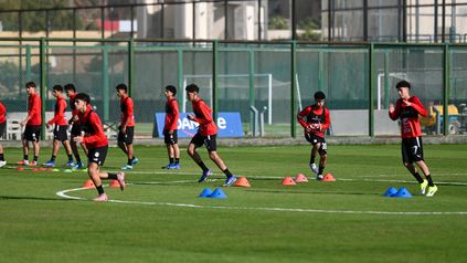 جانب من التدريبات