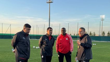 الجهاز الفني لمنتخب الناشئين