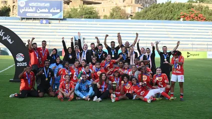 نهائي كأس مصر للكرة النسائية الموسم الماضي 