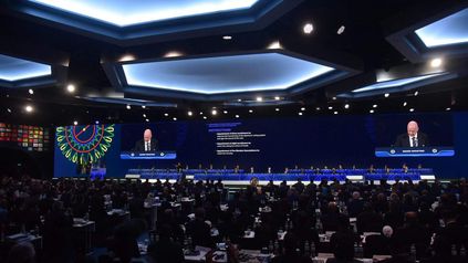 Abou Rida tham dự Đại hội FIFA số 76 và thể thức mới World Cup 2026 giải thích