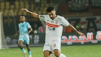 عبدالله السعيد لاعب فريق الزمالك