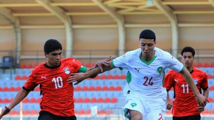 لقاء مصر والمغرب في مرحلة التصفيات بمدينة بنغازي