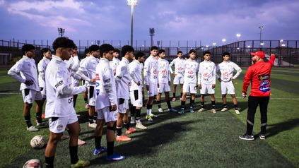 أول مران لمنتخب الشباب