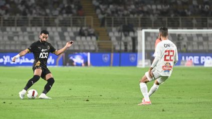 جانب من المباراة