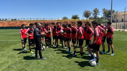 تدريب منتخب الناشئين الأخير استعدادًا لمواجهة إثيوبيا غدا