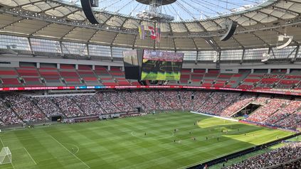 ملعب بي سي بليس في فانكوفر الذي يخوض عليه منتخب مصر مواجهة نيوزيلندا